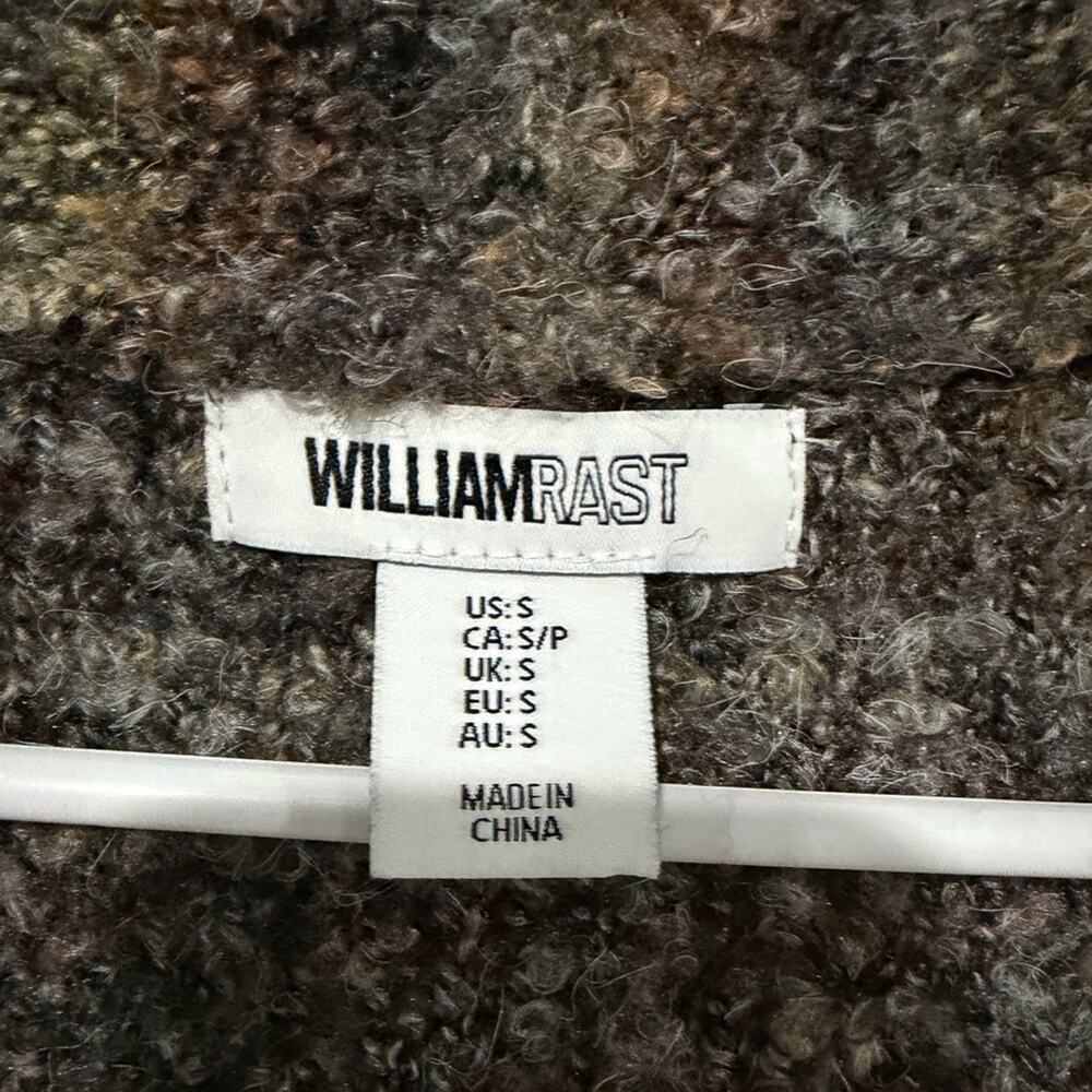 William Rast Textured Gray Boucle Long Cardigan Size Small - Picture 5 of 8